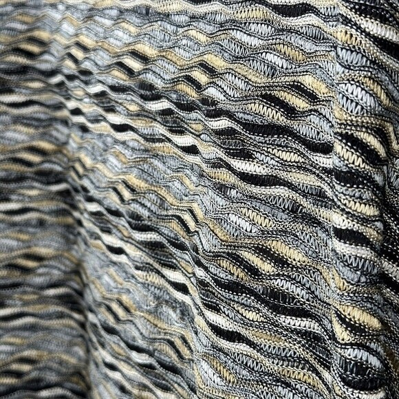 Free People S Metallic Boxy Crop Top - Picture 9 of 9